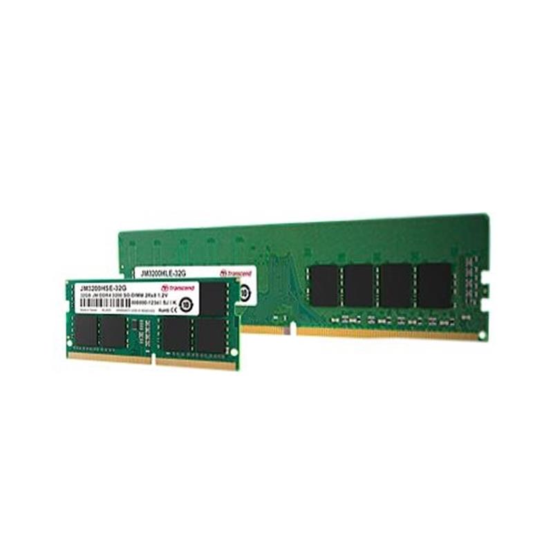 Transcend JetRam 16 GB DDR4 U-DIMM 3200 Mhz 2Rx8 1Gx8 CL22 1 2V