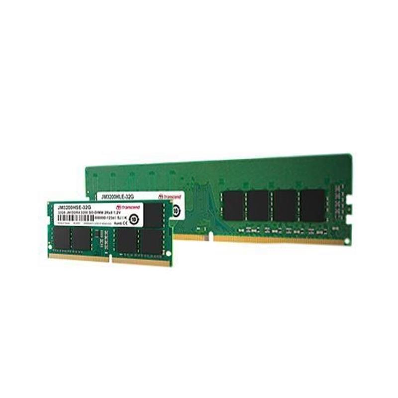 Transcend DIMM 8GB DDR4 3200 Mhz U-DIMM 1Rx8 1Gx8 CL22 1 2V