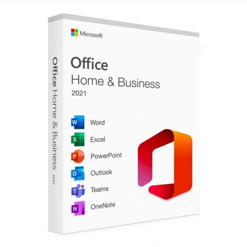 Microsoft Office 2021 Home & Business Volledig 1 licentie(s) Engels