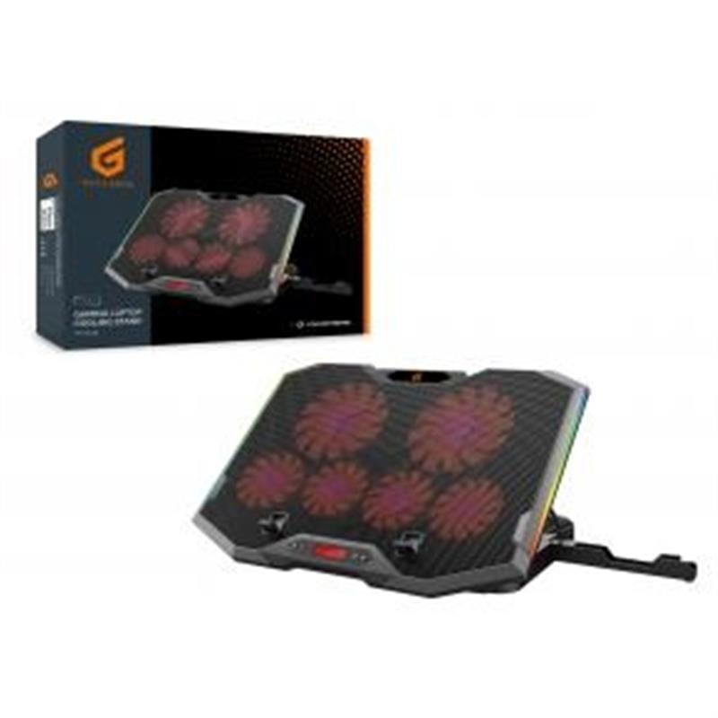 Conceptronic THYIA01B notebook cooling pad 43,2 cm (17"") Grijs