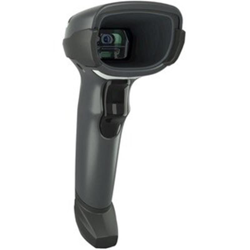 Handheld Barcode Scanner Kit - Cable Connectivity - stand - Black - 1D 2D - Imager