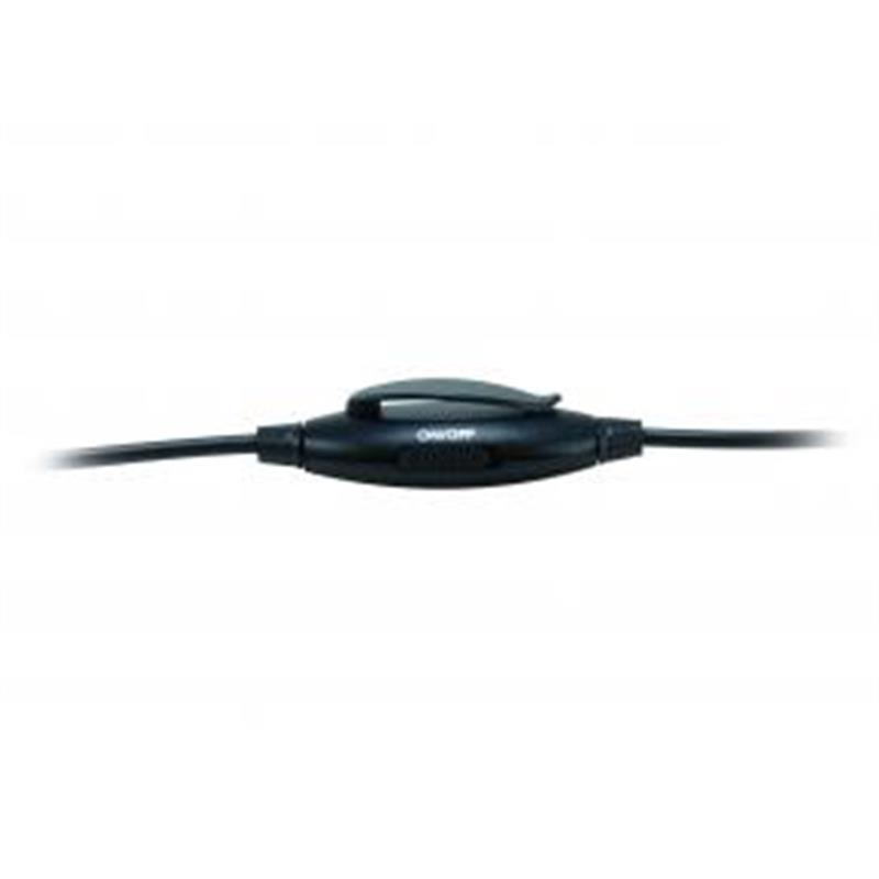 Equip 245304 hoofdtelefoon/headset Bedraad Hoofdband Kantoor/callcenter Zwart