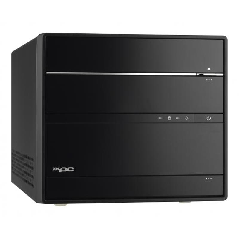 Shuttle XPC cube Barebone SH570R6 Plus - S1200, Intel H570, 1x PCIe X16, 1x PCIe X4, 2x M.2, 2xDP, 1xHDMI, 2x LAN, 1x 5.25"", 2x 3.5"", 500W PSU