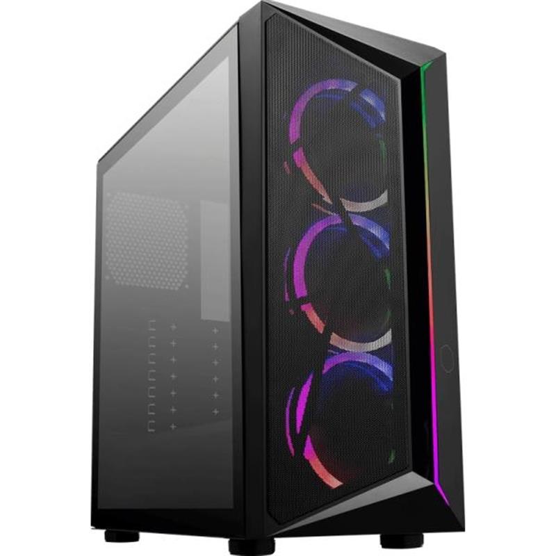 Cooler Master CMP 510 ARGB Edition Without ODD ATX Midi-Tower Window 3x 120mm