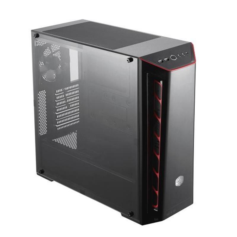 Cooler Master MasterBox 520 Black ATX Midi-Tower Edge-to-edge transparent window