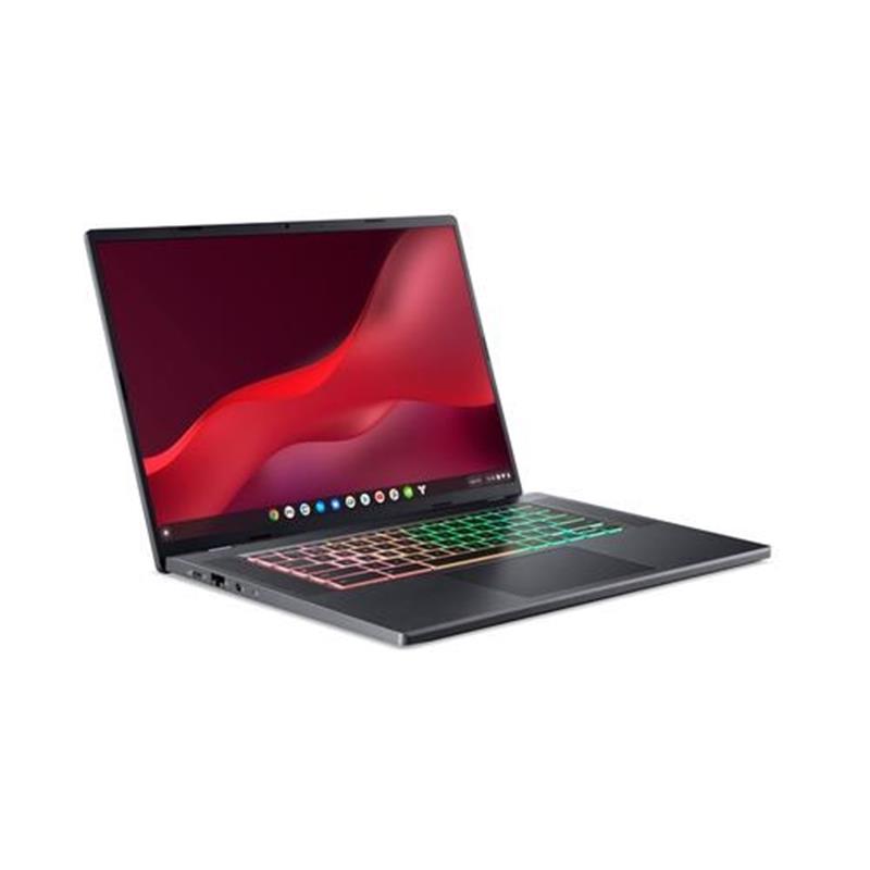 Acer Chromebook 516 GE CBG516-1H-52B9 40,6 cm (16"") WQXGA Intel® Core™ i5 i5-1240P 8 GB LPDDR4x-SDRAM 128 GB SSD Wi-Fi 6E (802.11ax) ChromeOS Grijs