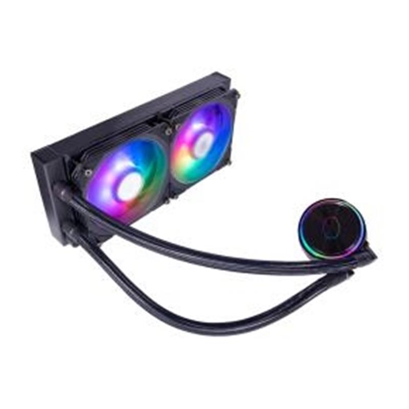 Cooler Master PL240 Flux 240mm radiator 120mm x2 0-2300 RPM - 10% RGB LED