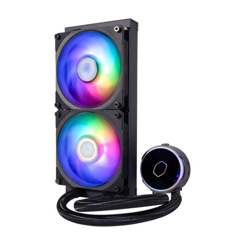 Cooler Master PL240 Flux 240mm radiator 120mm x2 0-2300 RPM - 10% RGB LED