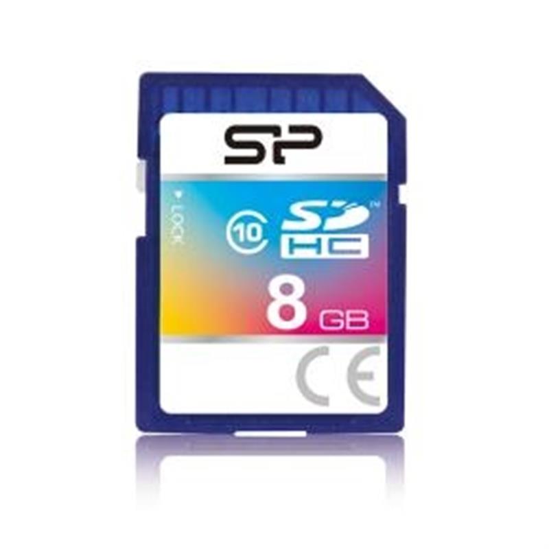 Silicon Power SDHC 8 GB Class 10 40 10MB s Blue