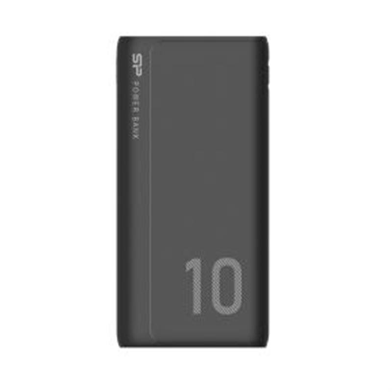 Silicon Power GP15 Dual Output Powerbank 10000 mAh Black