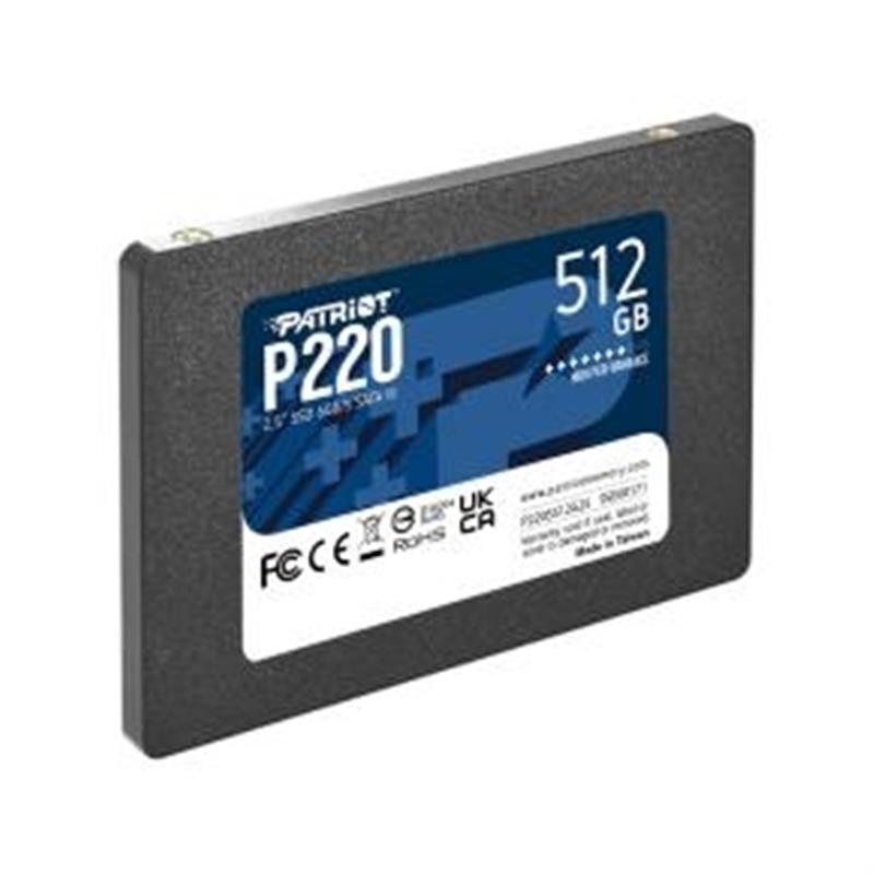 Patriot P220 SSD 512 GB 2 5 SATA3 6 Gbps