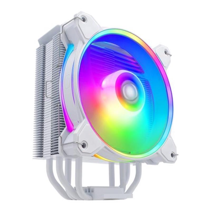 Cooler Master Hyper 212 Halo White 4-pin ARGB 120mm 650-2050 RPM 27 dBa Max 