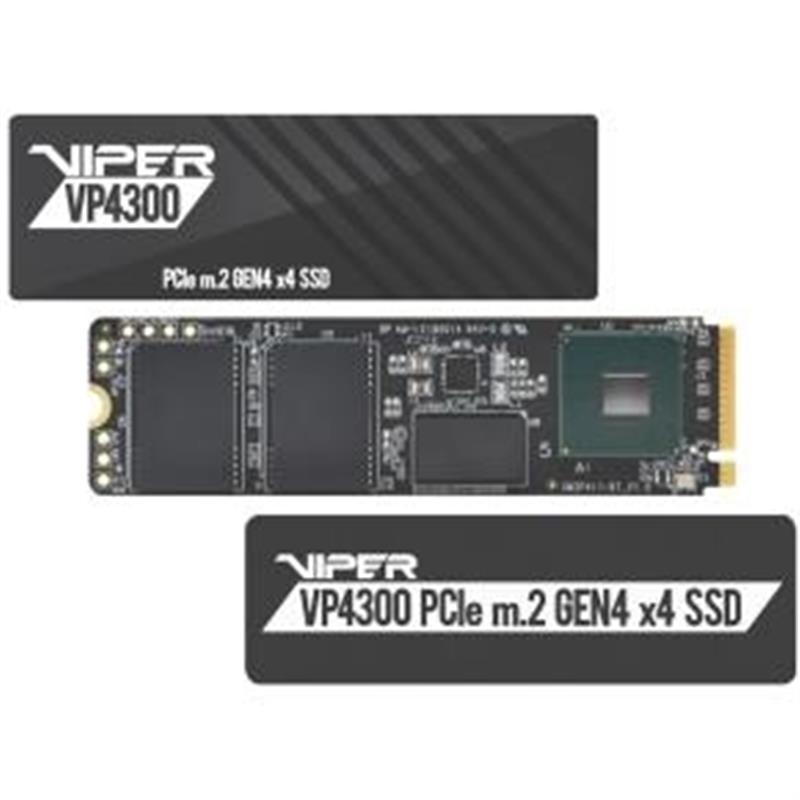 Patriot Viper VP4300 Lite SSD 1TB M 2 2280 PCIe Gen4 x4 7400 MB s 800K IOPS
