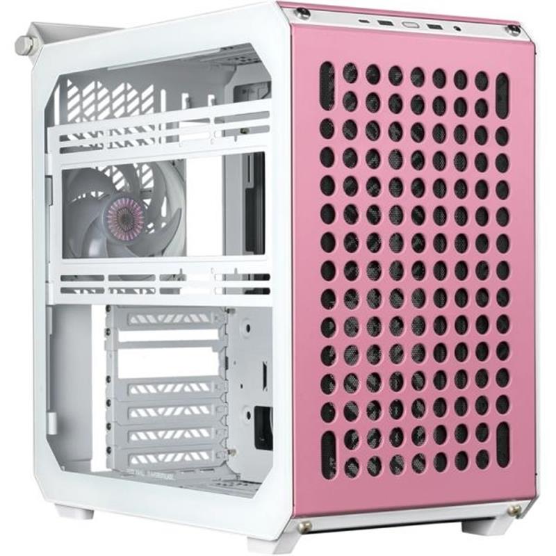 Cooler Master Qube 500 Flatpack Macaron Edition ATX multi-color front 120 140 mm