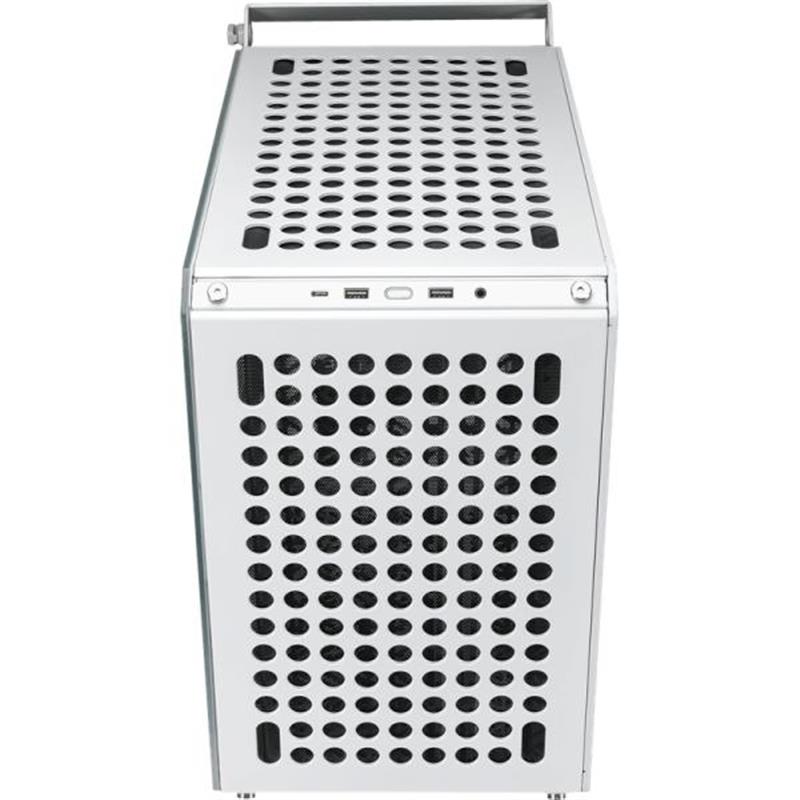 Cooler Master Qube 500 Flatpack White ATX USB 3 2 120 140 mm Water-cooling ready