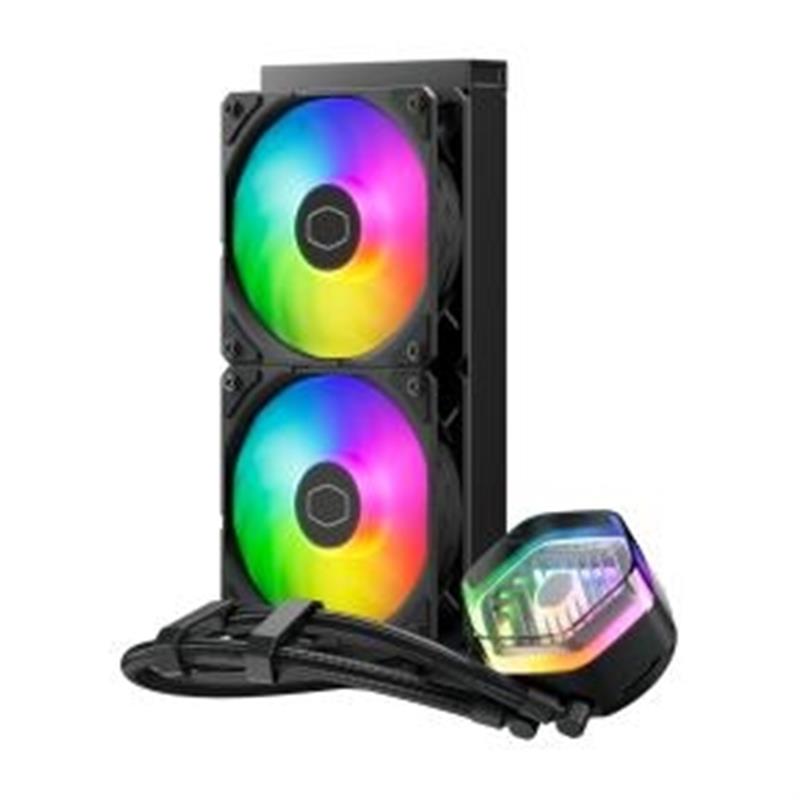 Cooler Master MasterLiquid 240 Atmos ARGB 4-pin 12 dBa max 690-2500 RPM - 1