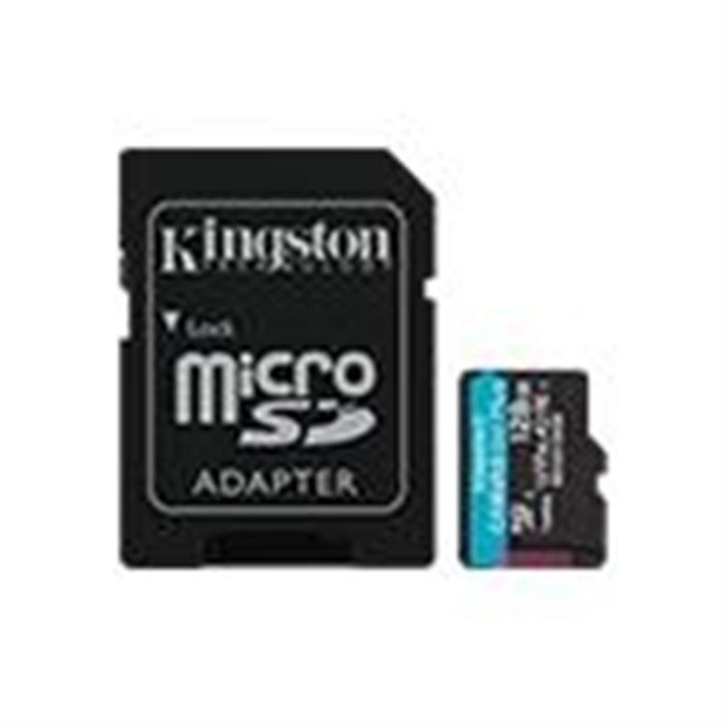 Kingston Technology Canvas Go! Plus flashgeheugen 128 GB MicroSD Klasse 10 UHS-I