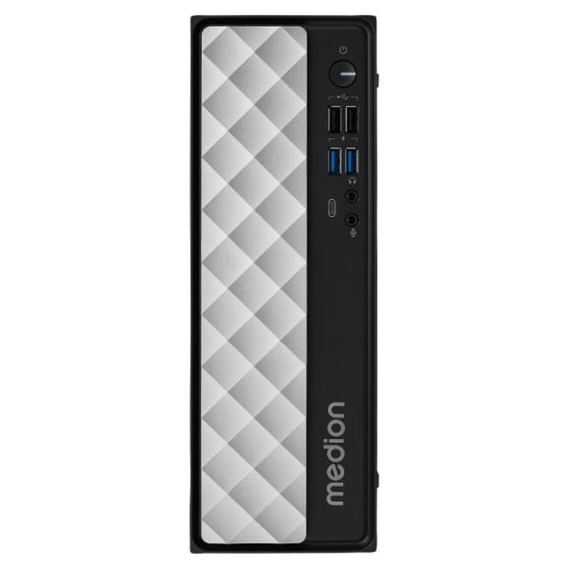 MEDION AKOYA T80 Intel® Core™ i5 i5-12450H 16 GB DDR4-SDRAM 512 GB SSD Windows 11 Home Mini PC Zwart