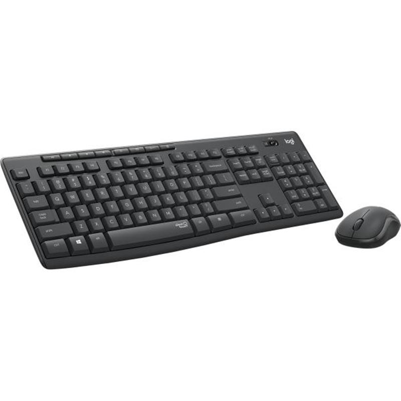 Logitech MK295 Silent Wireless Combo toetsenbord RF Draadloos QWERTY US International Zwart