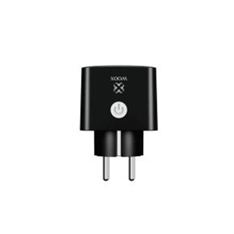 WOOX slimme stekker met energie meter WiFi en Matter ondersteund 16A 3680 Watt max 
