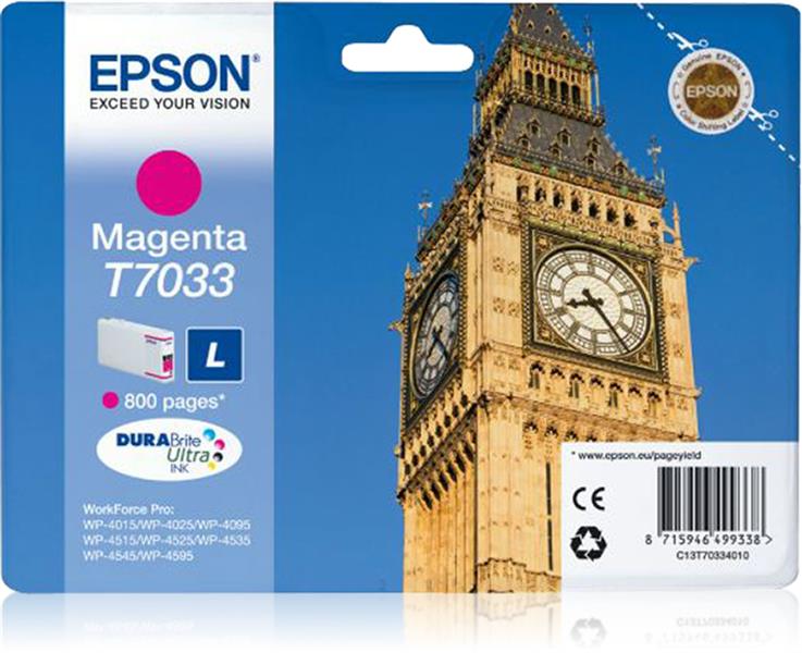 Epson Big Ben Ink Cartridge L Magenta 0.8k