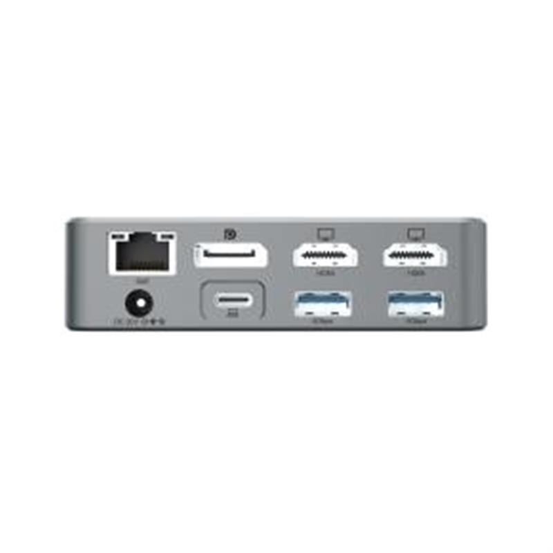 Conceptronic DONN25G laptop dock & poortreplicator Bedraad USB 3.2 Gen 2 (3.1 Gen 2) Type-C Zilver