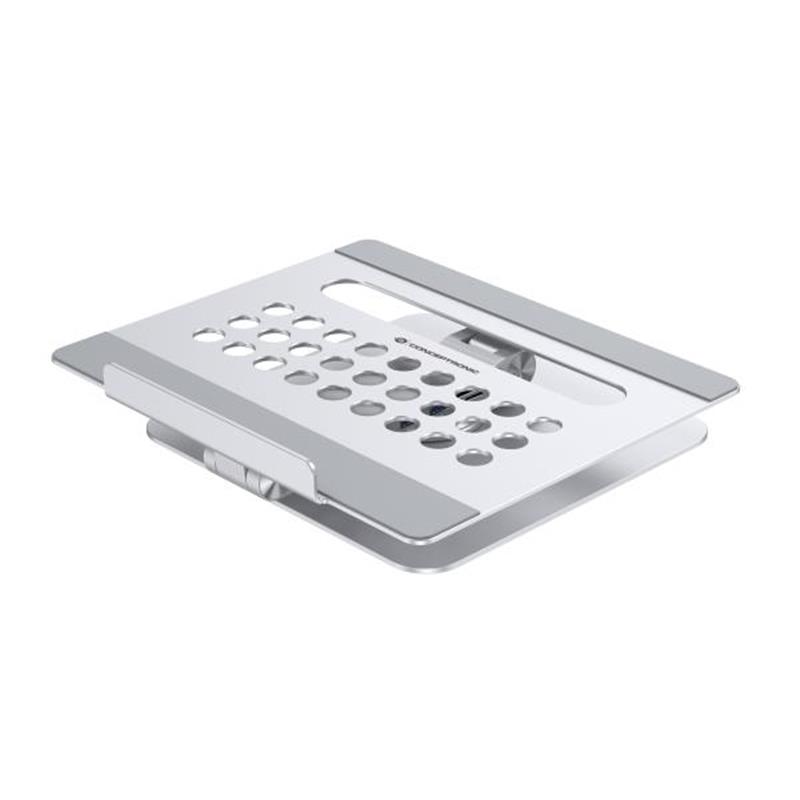 Conceptronic DONN27G laptopstandaard Zilver