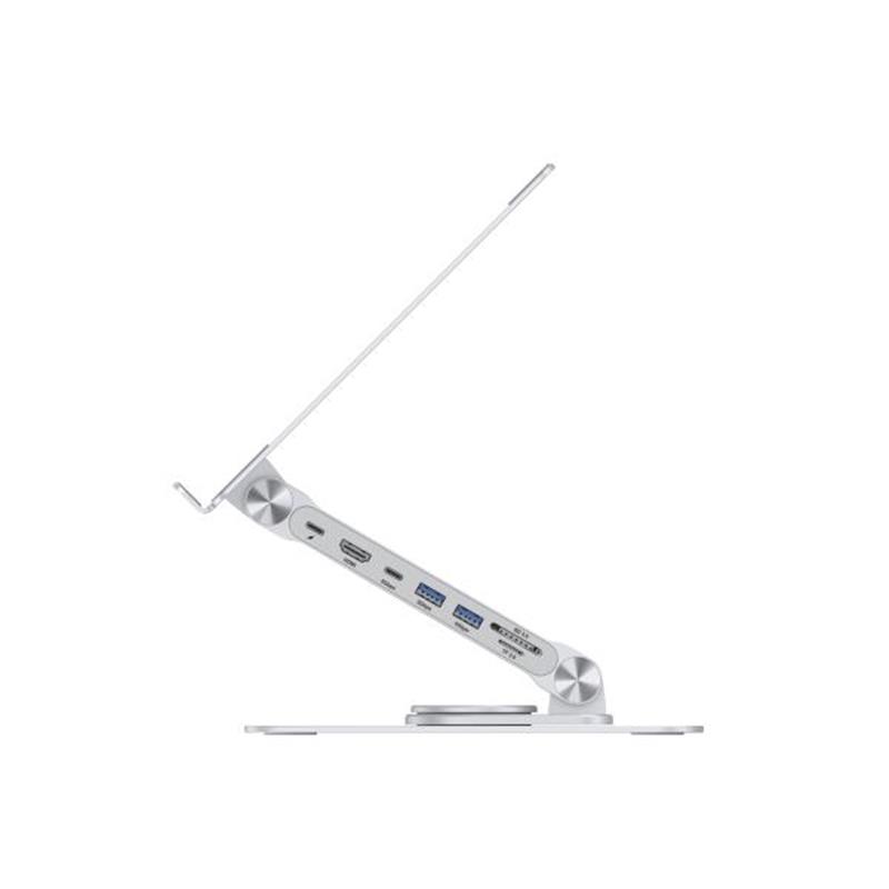 Conceptronic DONN27G laptopstandaard Zilver