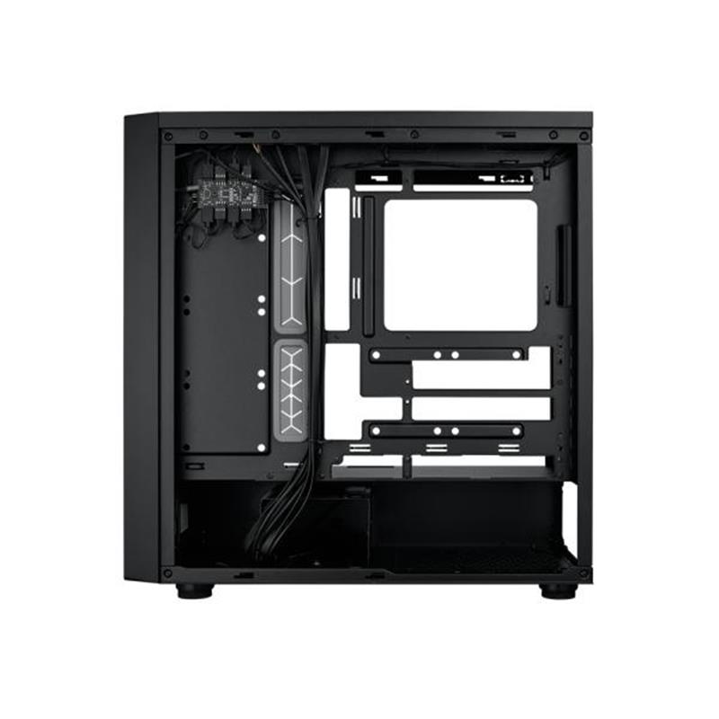 Cooler Master MasterBox 600 Black eATX TG USB 3 2 Gen2 3x 140mm ARGB 1x 120mm