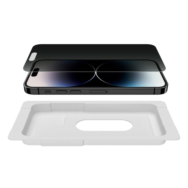 Belkin ScreenForce Doorzichtige schermbeschermer Apple 1 stuk(s)