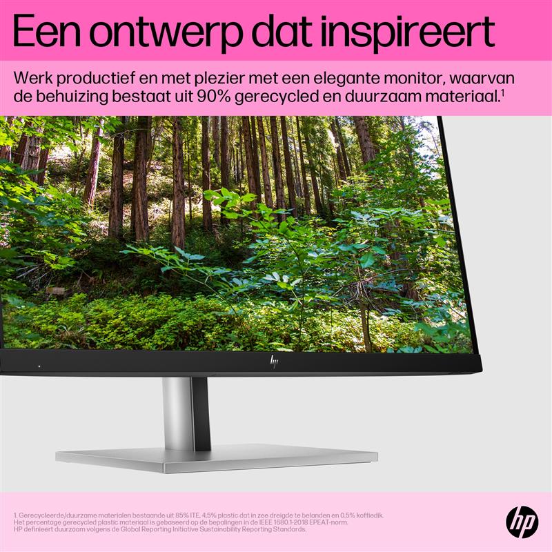 HP E24t G5 60,5 cm (23.8"") 1920 x 1080 Pixels Full HD Touchscreen Zwart