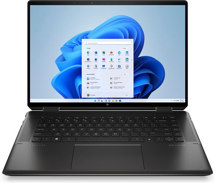 HP Spectre x360 16-f2120nd Hybride (2-in-1) 40,6 cm (16"") Touchscreen 3K+ Intel® Core™ i7 i7-13700H 16 GB DDR4-SDRAM 1 TB SSD Wi-Fi 6E (802.11ax) Win