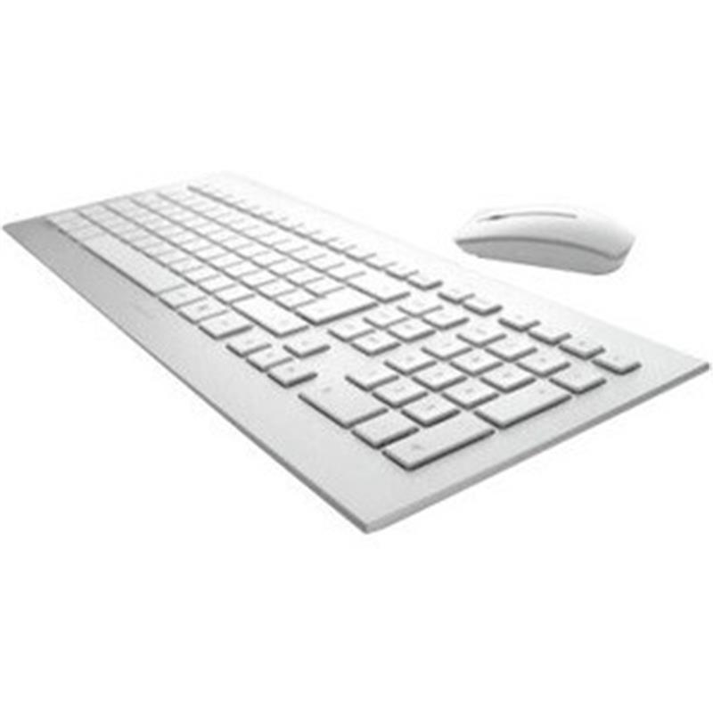 CHERRY DW 8000 toetsenbord Inclusief muis RF Draadloos QWERTY Brits Engels Wit