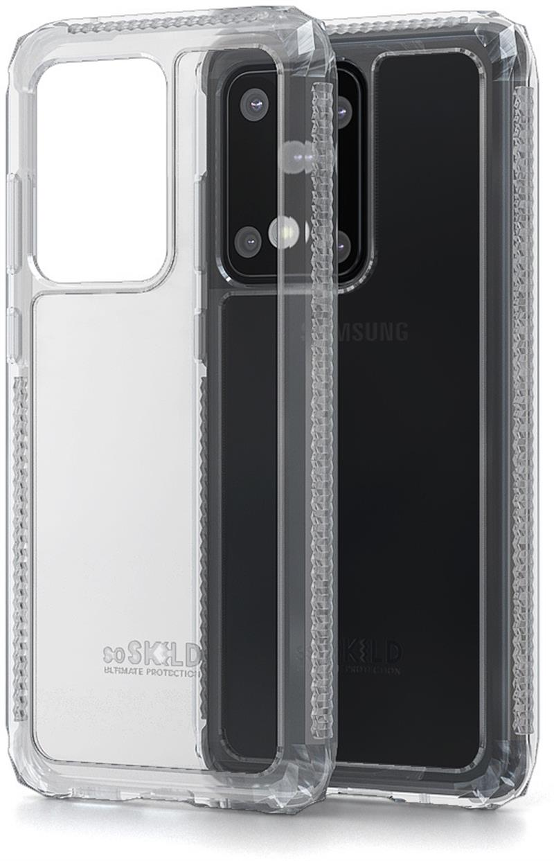 SoSkild Samsung Galaxy S20 Ultra Defend 2 0 Heavy Impact Case Transparent