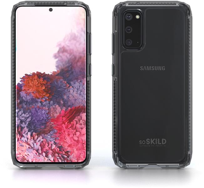 SoSkild Samsung Galaxy S20 4G 5G Defend 2 0 Heavy Impact Case Smokey Grey