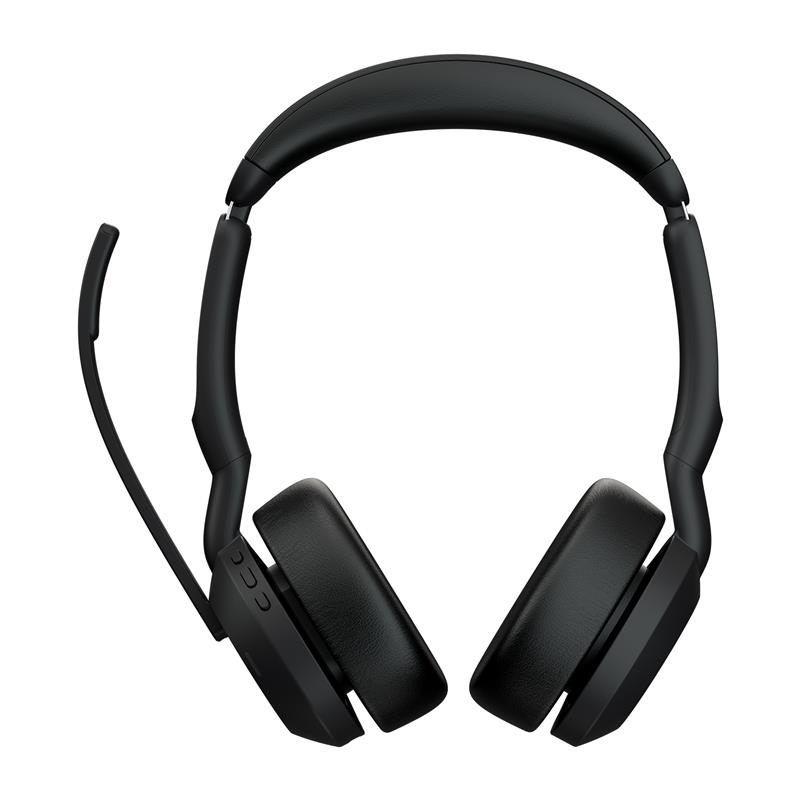 Jabra Evolve2 55 Headset Draadloos Hoofdband Kantoor/callcenter Bluetooth Oplaadhouder Zwart