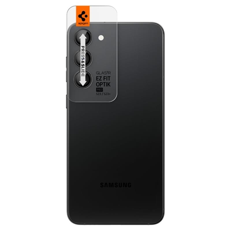 Spigen Gal S23 S23 Glas tR Pro 2P Blck