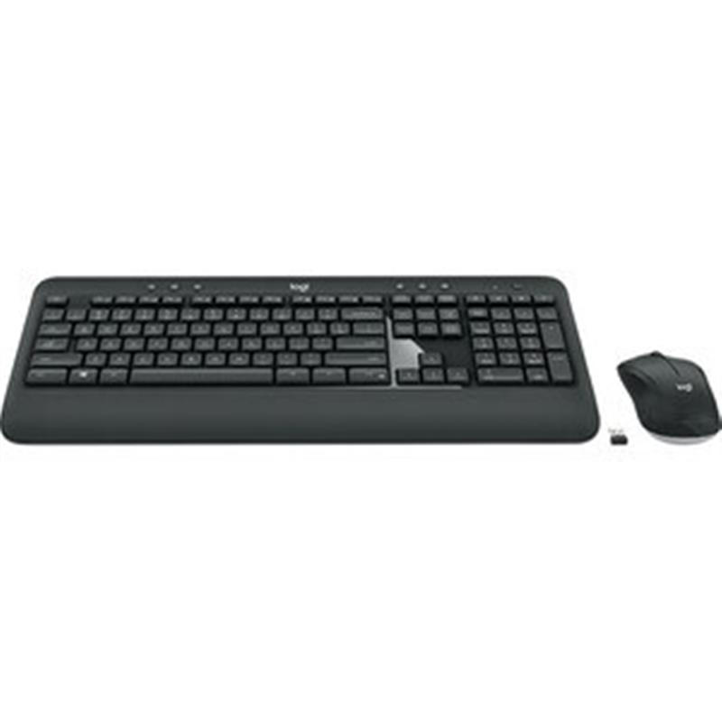 Logitech Advanced MK540 toetsenbord Inclusief muis RF Draadloos Hebreeuws Zwart, Wit