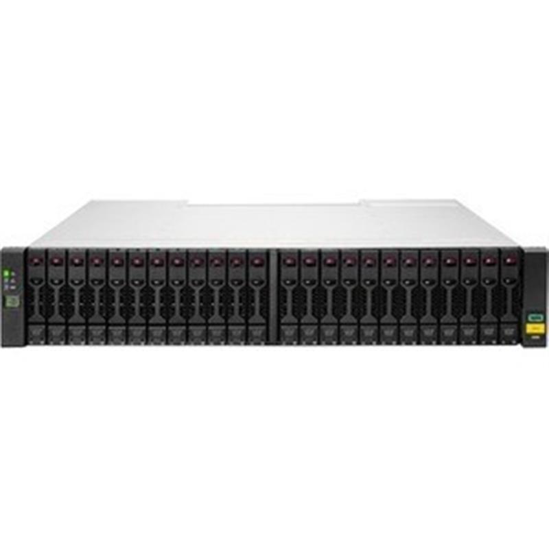 MSA 2060 Small Form Factor chassis with 2 4-port 10Gb iSCSI Controllers