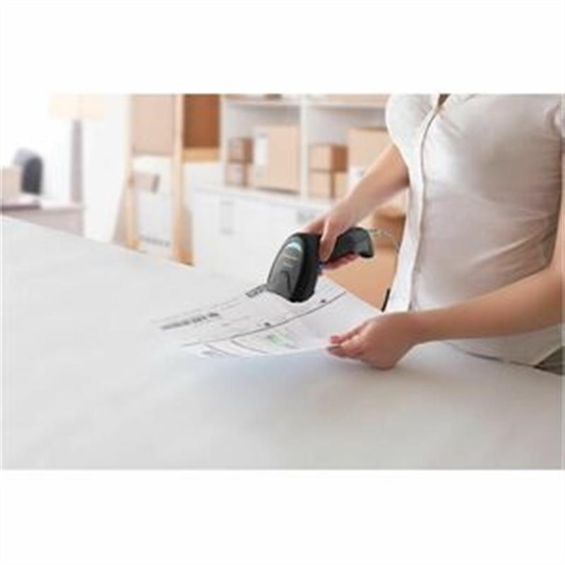  barcode reader Handheld bar code reader 1D Laser Black