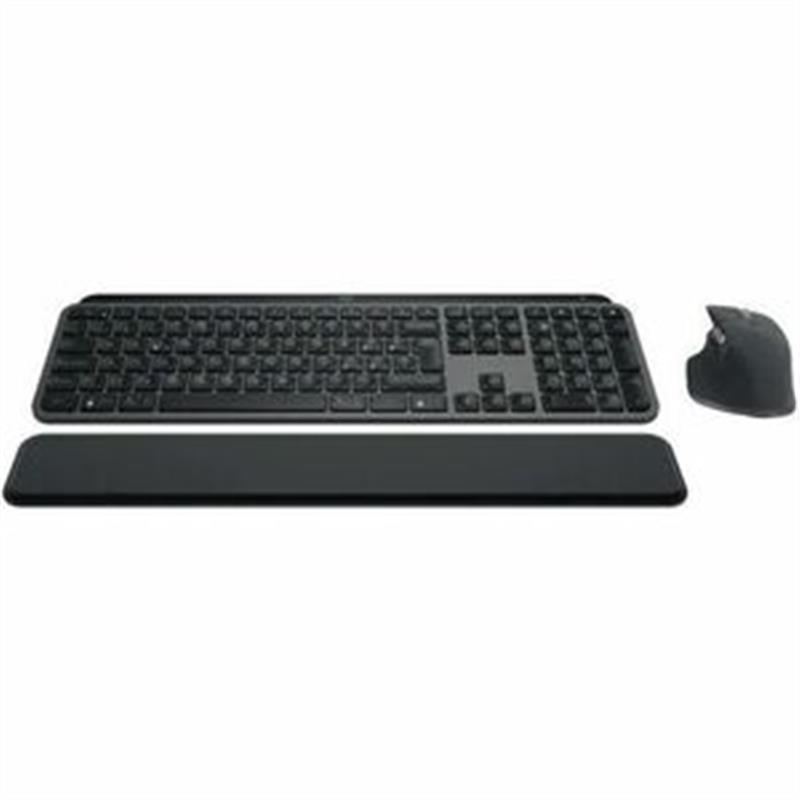 Logitech MX Keys S Combo toetsenbord Inclusief muis RF-draadloos + Bluetooth QWERTZ Duits Grafiet