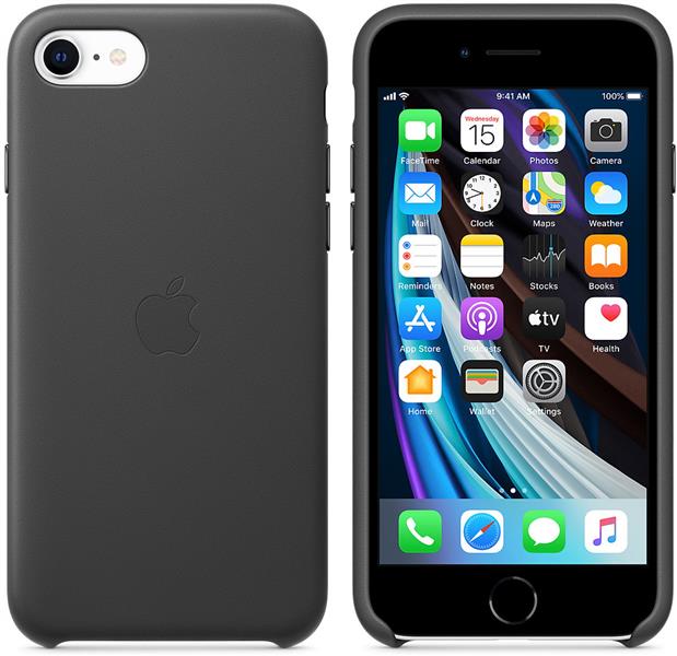 Apple iPhone 6 6S 7 8 SE 2020 2022 Silicon Case Black 