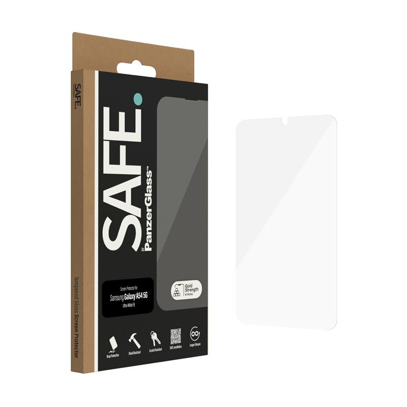 PanzerGlass SAFE95332 scherm- & rugbeschermer voor mobiele telefoons Doorzichtige schermbeschermer Samsung 1 stuk(s)