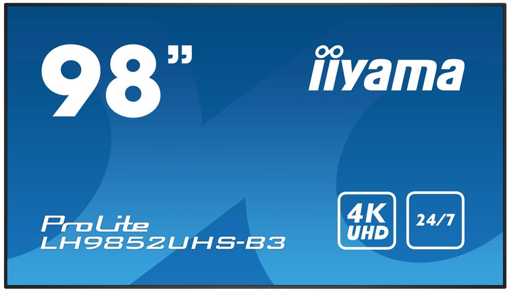 IIYAMA 98inch 3840x2160 4K UHD IPS panel