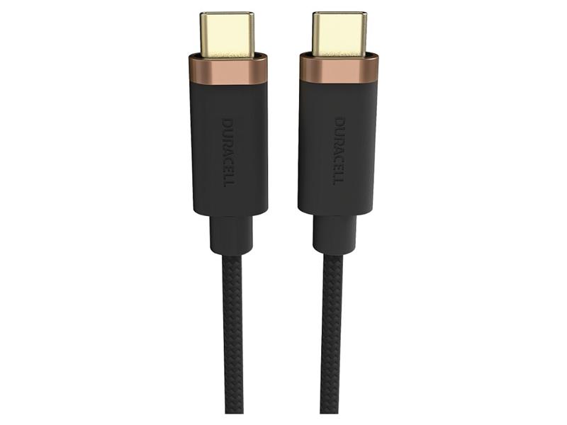 Duracell USB7034A USB-kabel Zwart