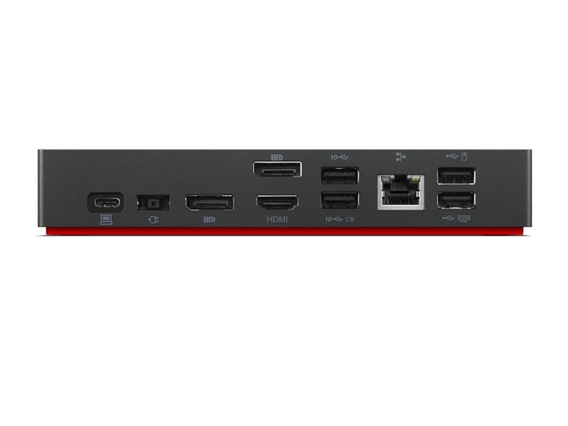 Lenovo ThinkPad Universal USB-C Dock (4 units) Bedraad USB 3.2 Gen 1 (3.1 Gen 1) Type-C Zwart