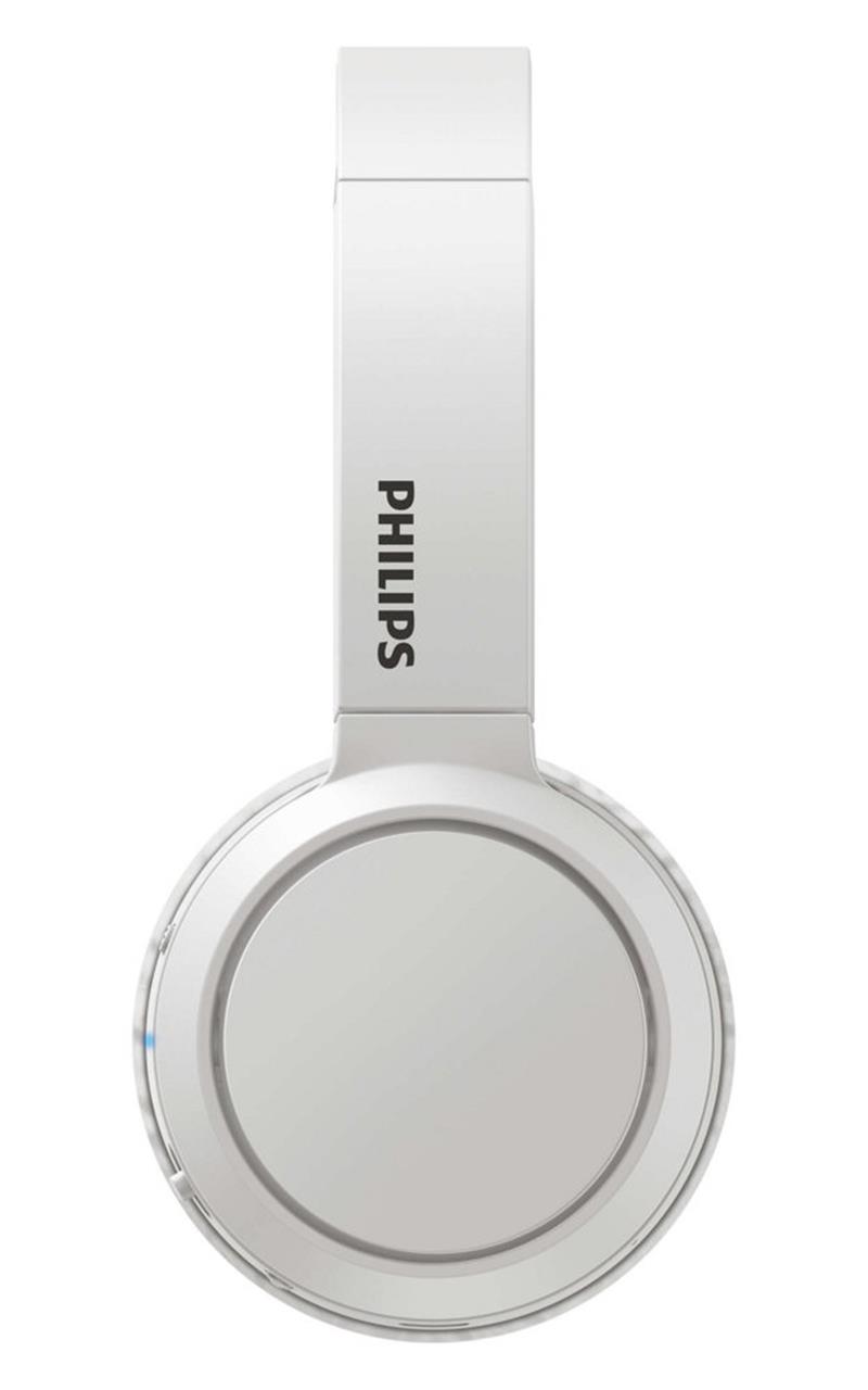 Philips 4000 series TAH4205WT/00 hoofdtelefoon/headset Draadloos Hoofdband Oproepen/muziek USB Type-C Bluetooth Wit