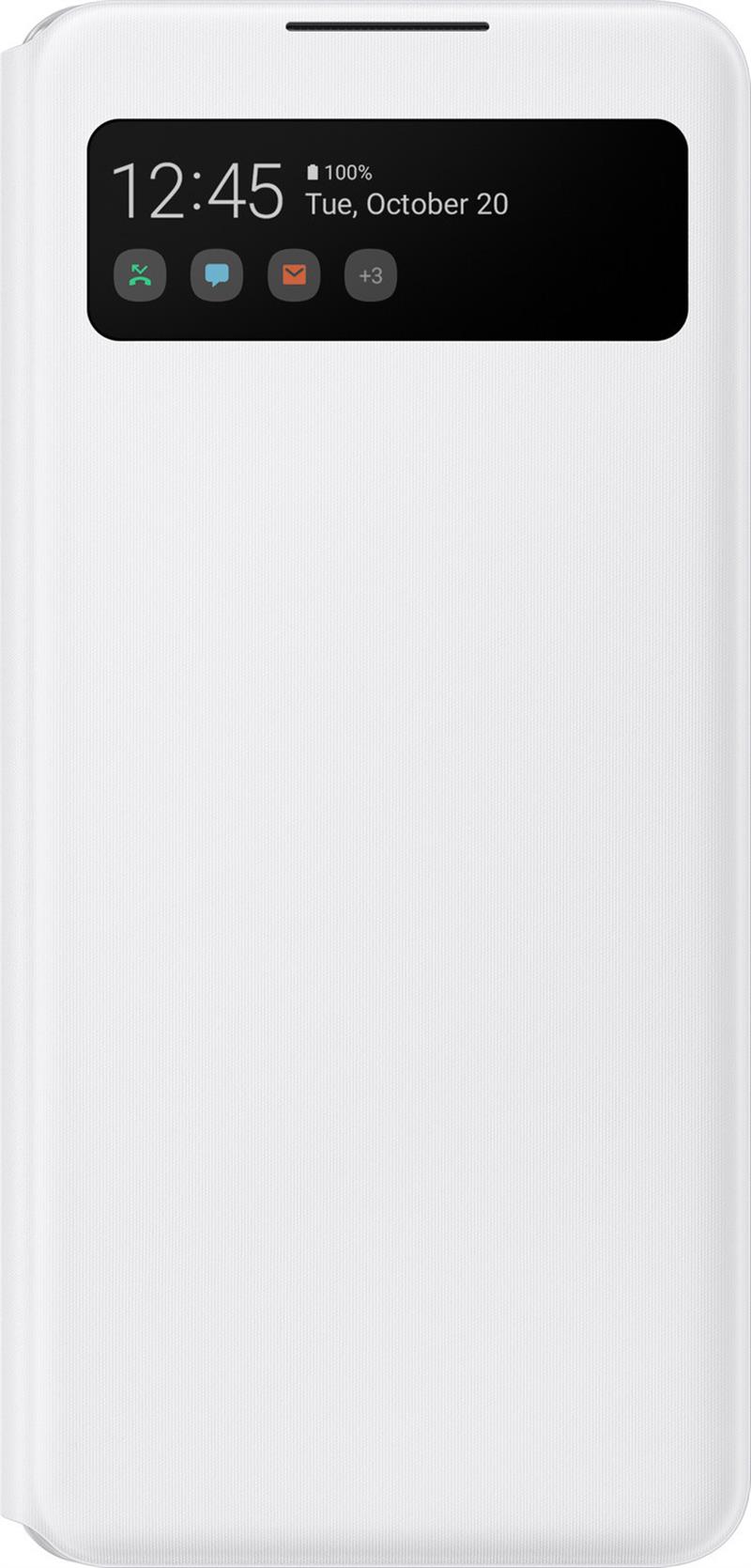 Samsung Galaxy A42 5G 2020 S-View Wallet Case White