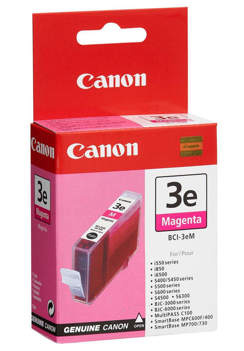 Canon BCI-3eM Origineel Magenta 1 stuk(s)