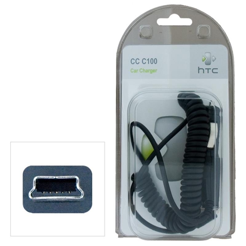  79H00058-00M HTC Car Charger Mini-USB 2 0A Black